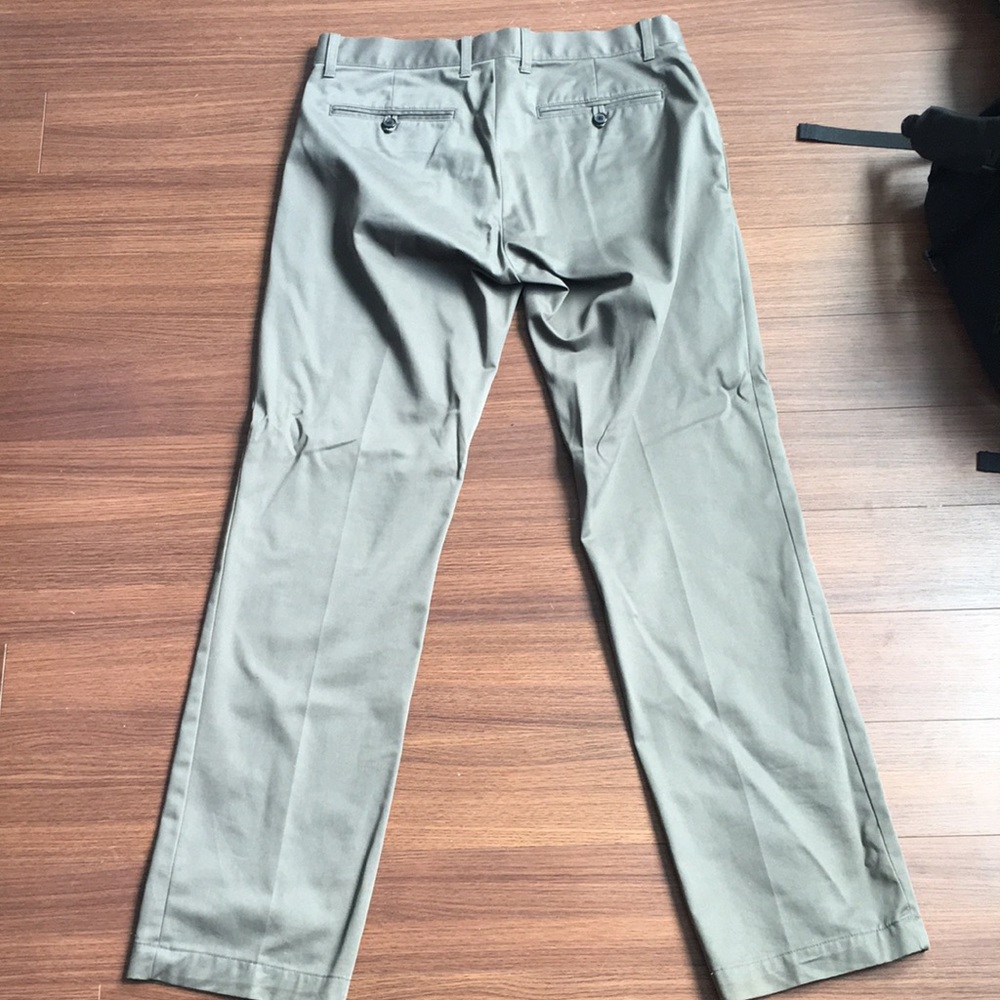 Dark Gray Khaki Pants - Picture 2 of 2